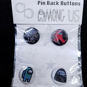 Among Us Pin Set